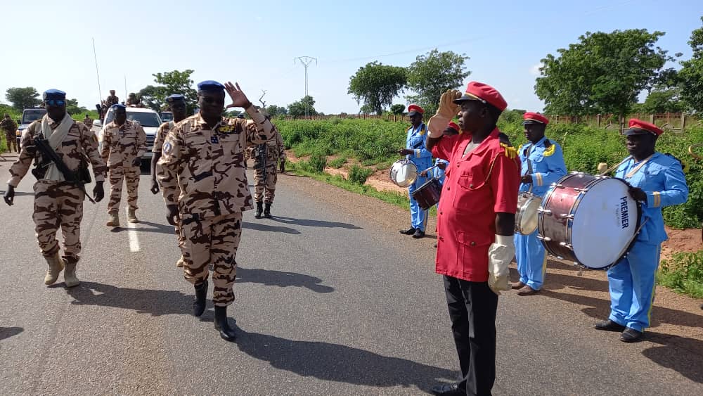 Tchad : le Directeur général de la Gendarmerie nationale en visite de travail à Moundou