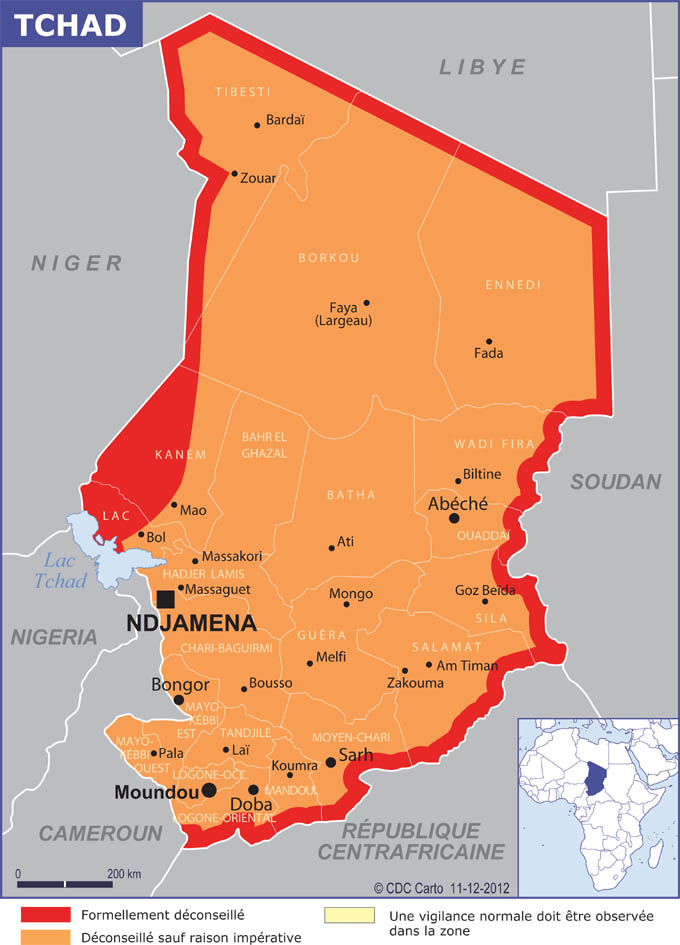 Essai nucléaire: le Tchad ratifie le Traité
