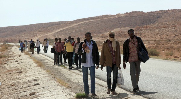 Libye: La longue marche des noirs