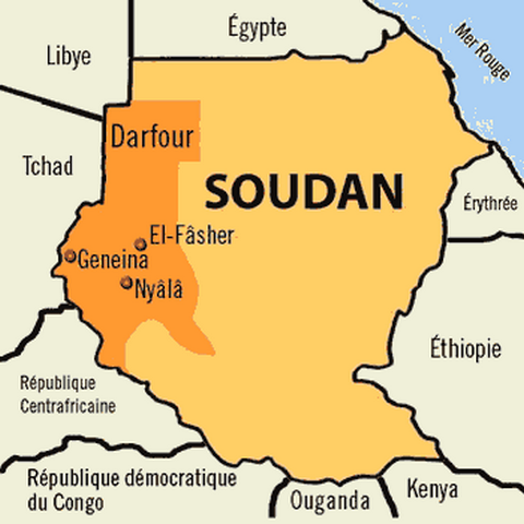 Tchad : Mouvements de population en provenance du Darfour