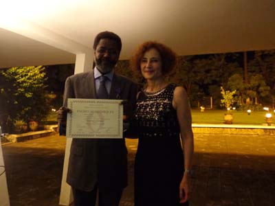 Tchad: la France honore Dr Ali Abdéramane Haggar, recteur de l’Université de N’Djaména