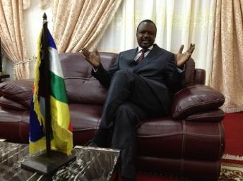Centrafrique: "le changement intervenu à N'Djaména n'est pas un putsch" Alexandre Nguendet président du CNT