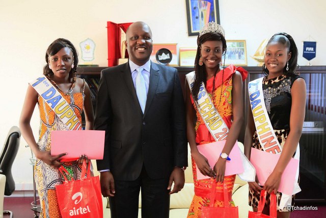 Airtel récompense les gagnantes de l'élection Miss Tchad 2015