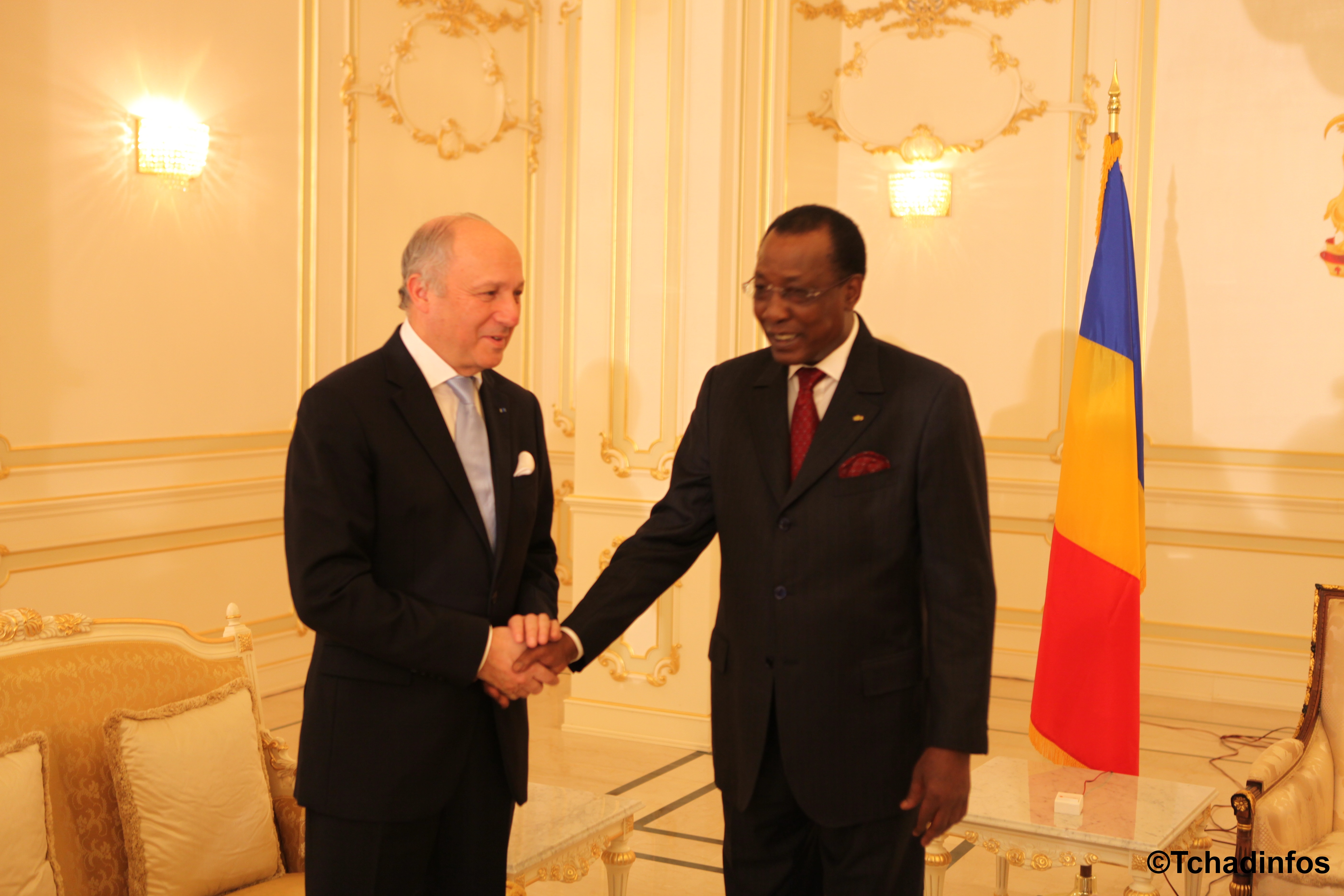 "La France salue l’action courageuse du Tchad contre Boko Haram" Laurent Fabius