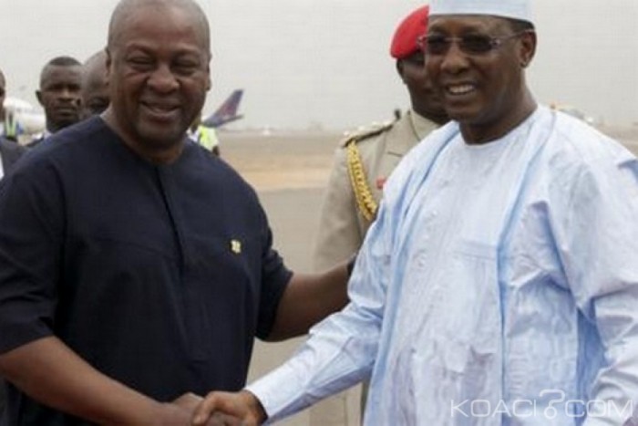 Les présidents tchadien et ghanéen ont échangé sur la lutte contre Boko Haram