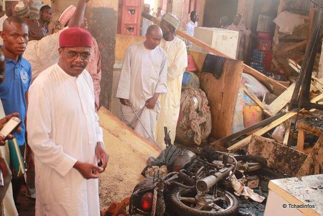 N'Djamena : incendie mineur au grand marché