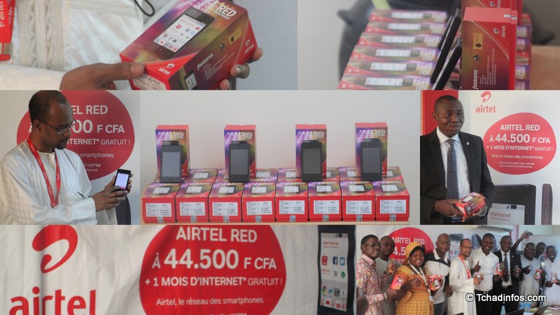 Airtel met sur le marché son propre smartphone, appelé Airtel Red à 44 500 FCFA