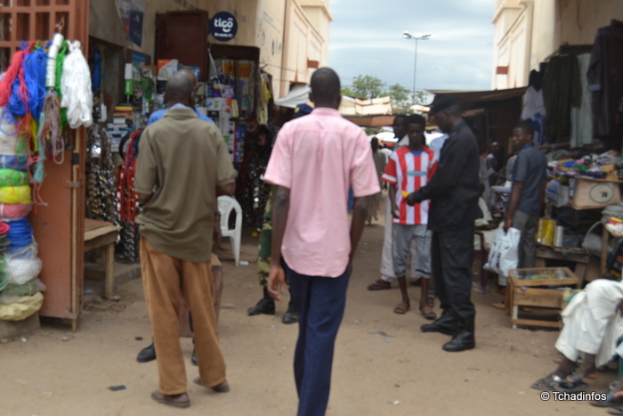 Escroquerie policière au marché central de N’Djamena