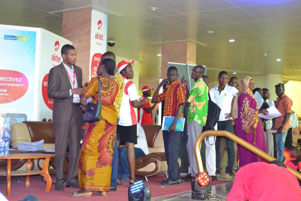 Tchad Talents 2015 : Airtel Tchad crée un bouchon au salon de l’emploi