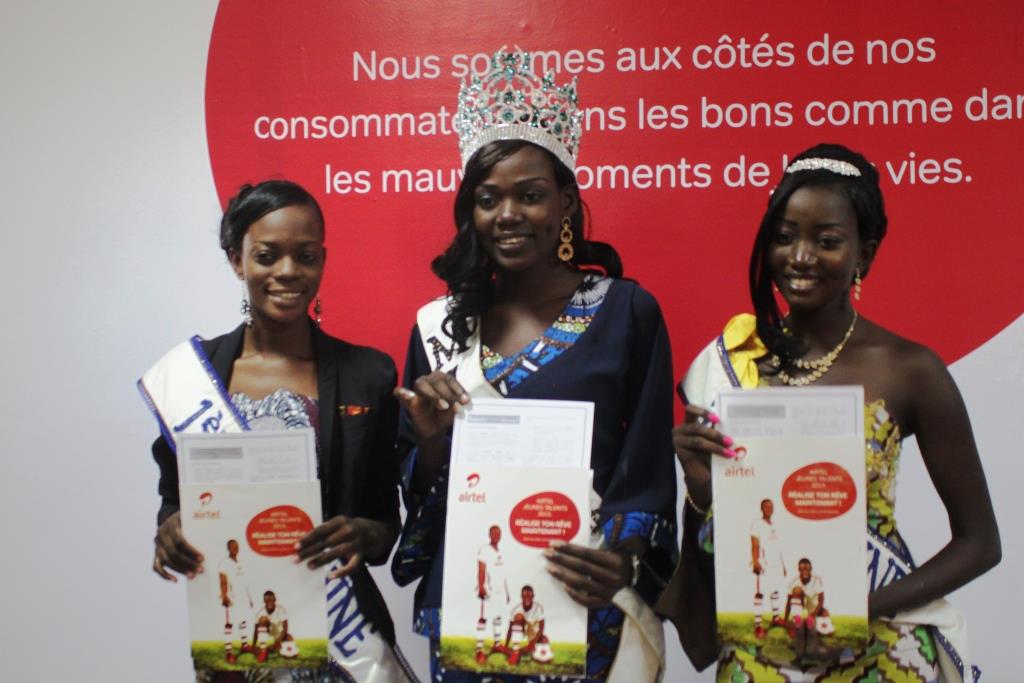Miss Tchad 2016 : signature de contrat avec Airtel Tchad