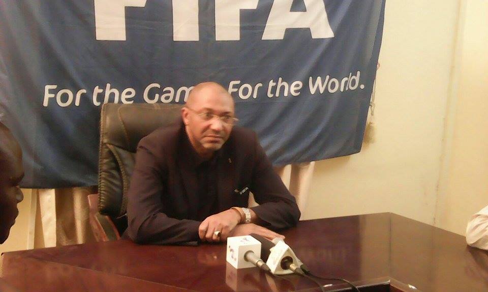 Football : Visite du Directeur du Bureau de développement  pour l’Afrique centrale de la FIFA