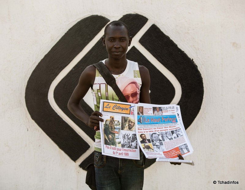 Human of N’Djamena : Takadji Mahamat Ramadan, vendeur à la criée de journaux