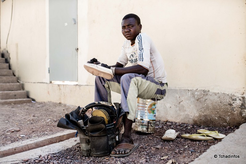 Human of N’Djamena : Djerané Jérémie, jeune cordonnier