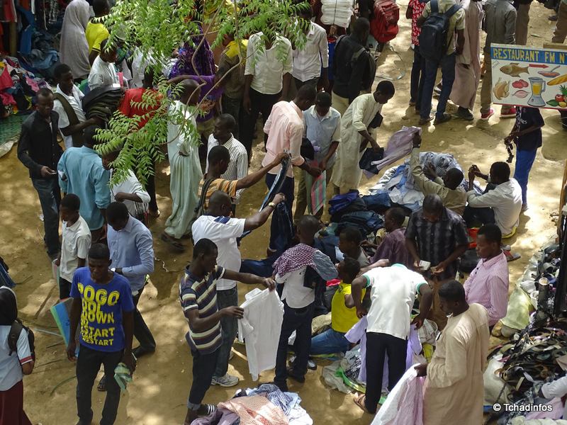 N’Djamena : le marché central nettoyé et pulvérisé