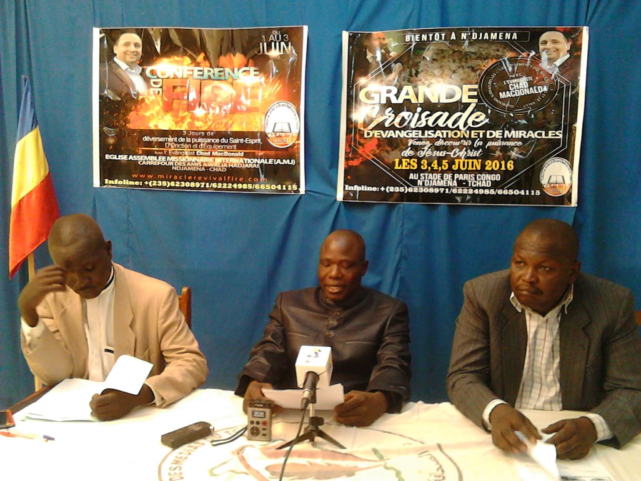 Le Tchad s’apprête à accueillir la grande conférence nationale des pasteurs pour la paix
