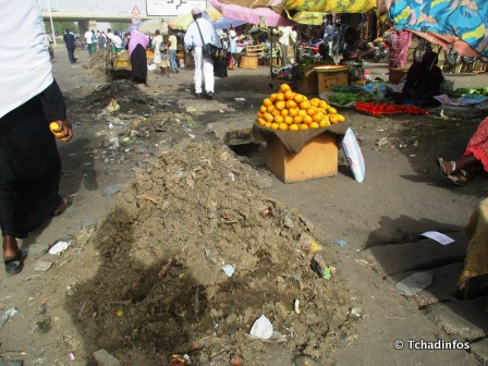 Santé : sur les marchés de la capitale nourritures et ordures se côtoient
