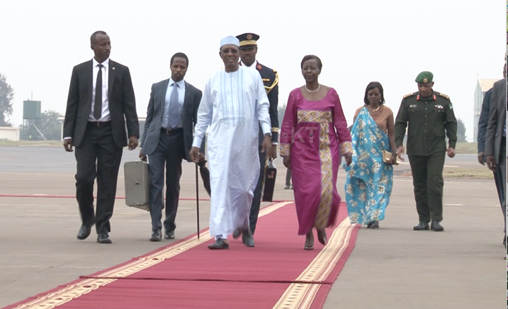 Le Président du Tchad et actuel Président de l’UA en visite au Rwanda