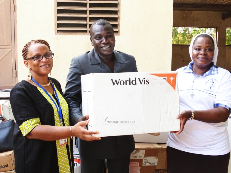 Tchad : World Vision fait don des médicaments et intrants à deux hôpitaux
