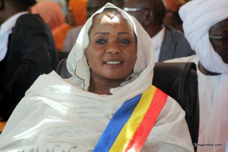 La nouvelle maire de N’Djaména Mariam Djimet Ibet prend fonction