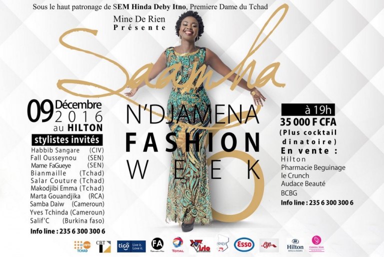 Agenda : N’Djamena Fashion Week Saamha c’est ce soir