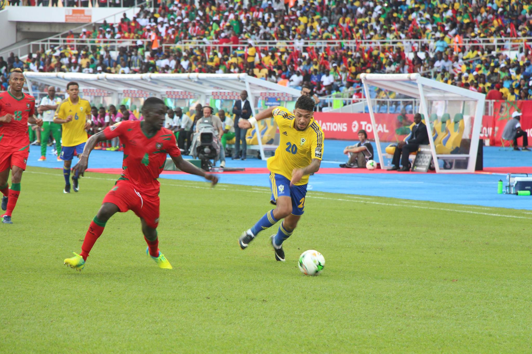 CAN 2017: le Gabon et la Guinée Bissau se neutralisent en match d’ouverture (1-1)