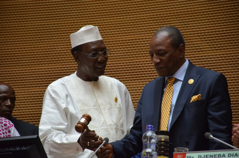 Le président guinéen Alpha Condé élu président en exercice de l’Union africaine