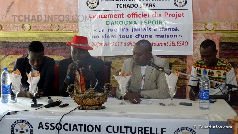 Tchado Star  lance le projet «Dakouna Espoir» en faveur des enfants de la rue