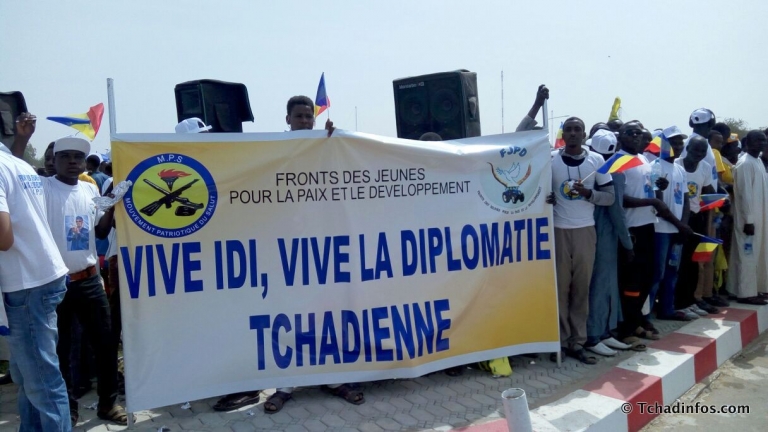 N’Djamena en liesse pour accueillir le Président et sa délégation
