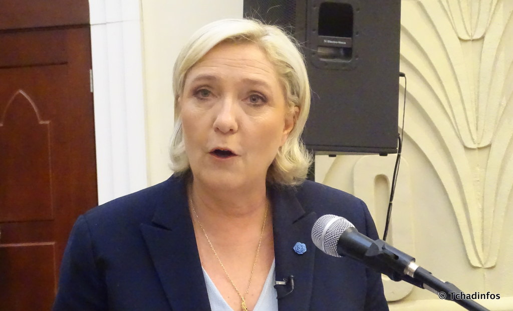 Tchad : face aux élus du peuple, Marine Le Pen promet “le respect de la souveraineté nationale”