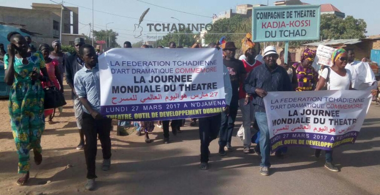 Journée mondiale du théâtre : les comédiens tchadiens appellent au réveil du théâtre tchadien
