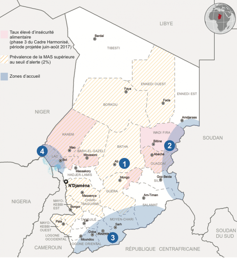 Tchad : les crises humanitaires persistent au pays selon OCHA