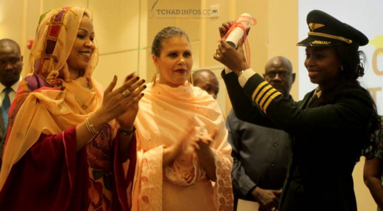 Iyalat : Zenab Issa Oki Soumaine, 1ere femme tchadienne commandante de bord