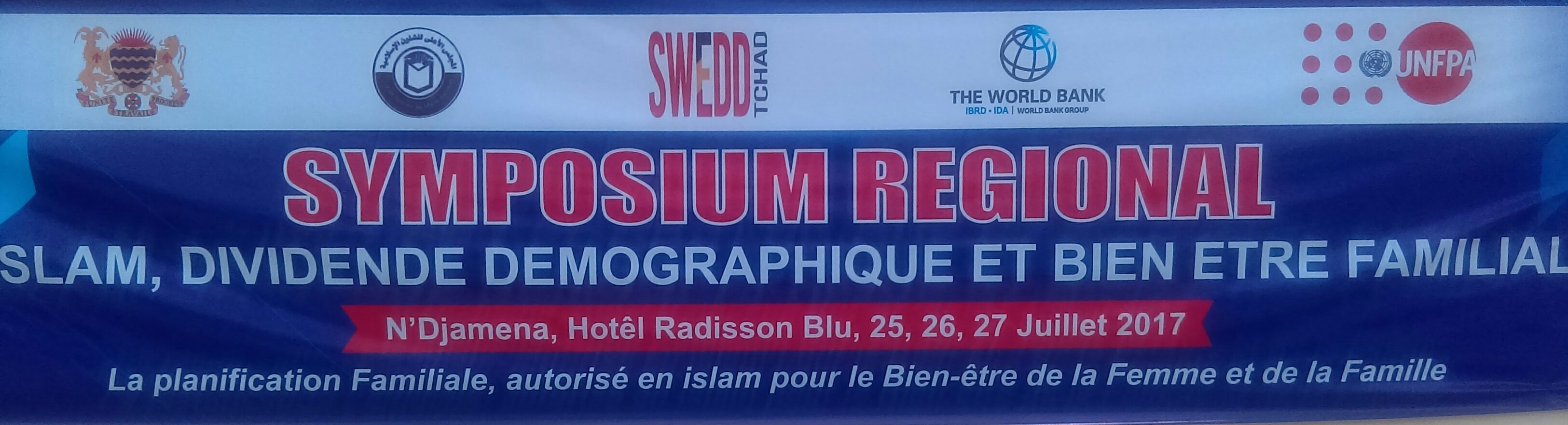 Tchad : N’Djamena abritera du 25 au 27 juillet 2017, un symposium régional sur l’Islam, dividende démographique et bien-être familial