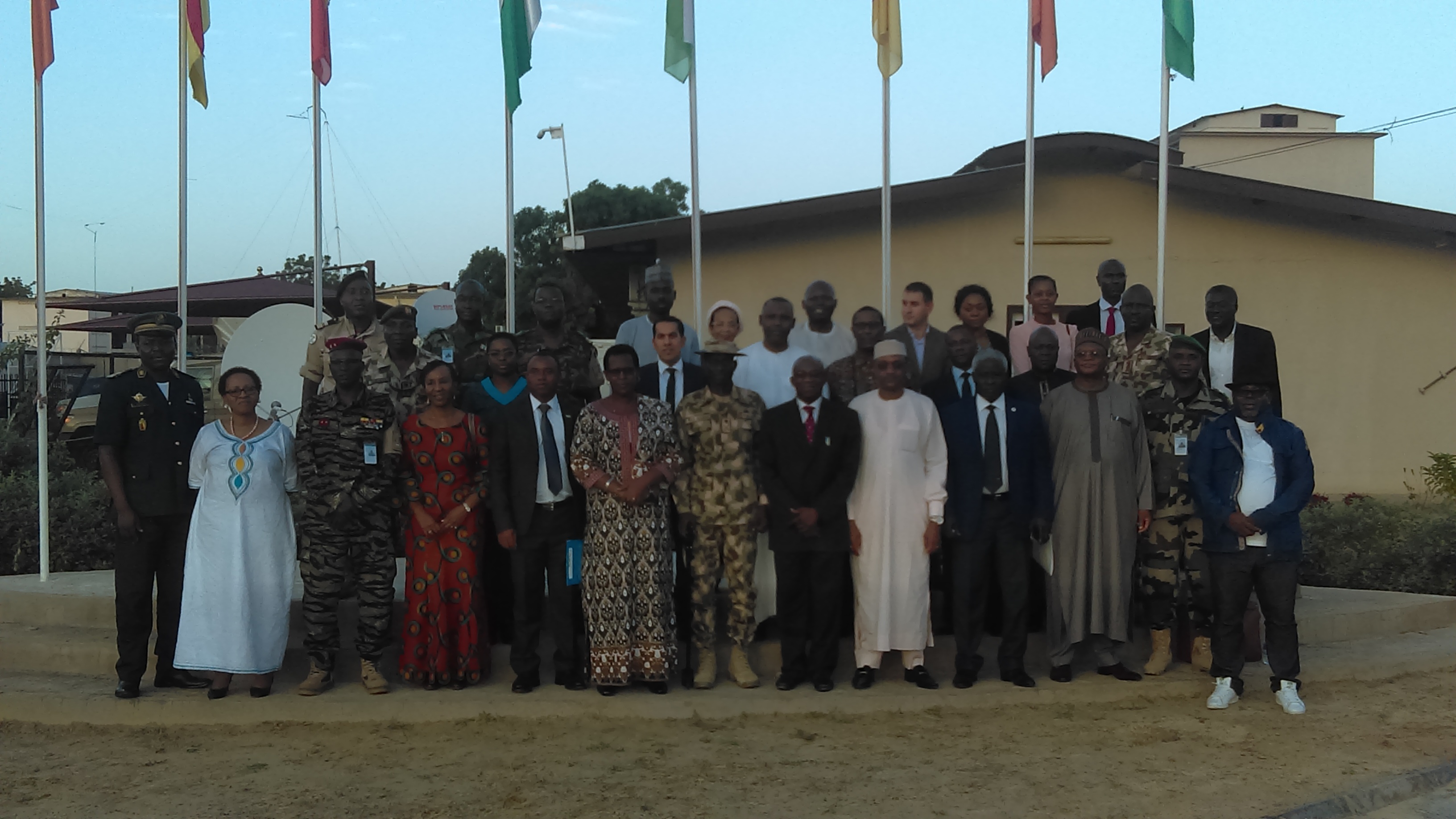 Tchad : Une délégation du Conseil de paix et de sécurité de l’UA en visite à la Force Multinationale Mixte