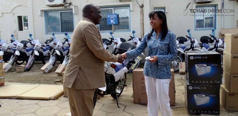 Tchad : le PNUD fait un don en équipement à la plateforme des maisons de culture de N’Djamena