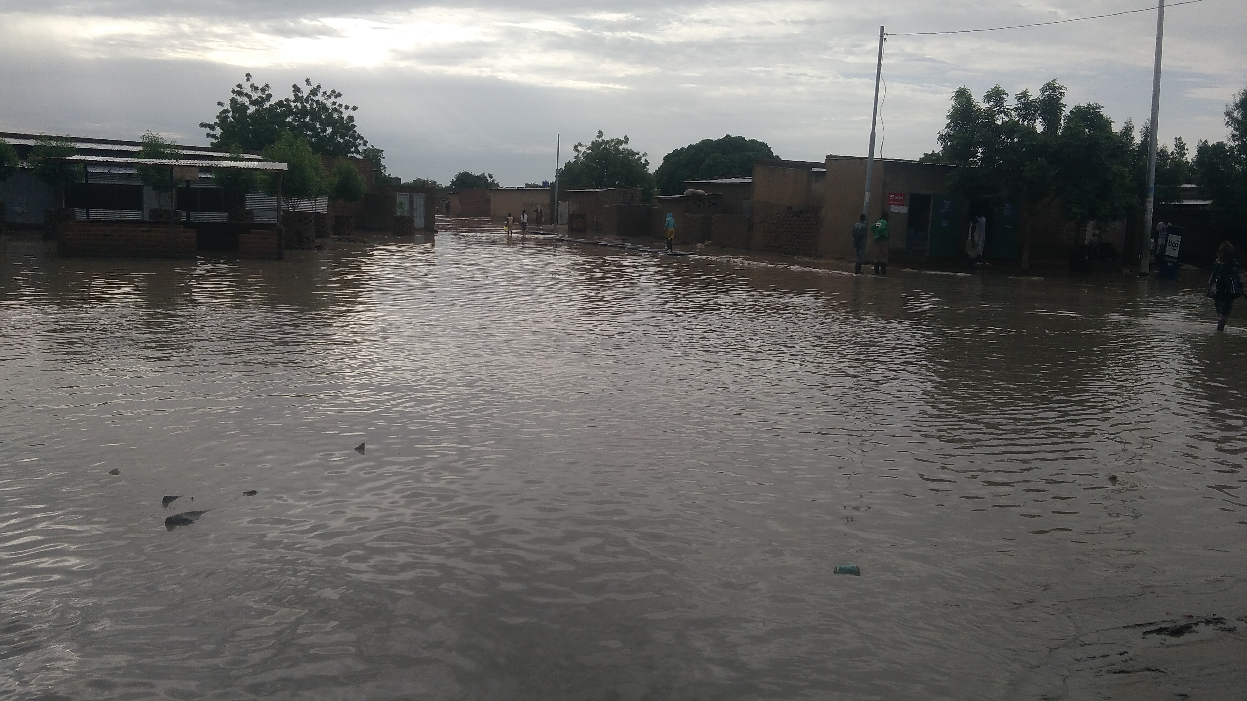 N’Djaména : Les quartiers périphériques pieds dans l’eau