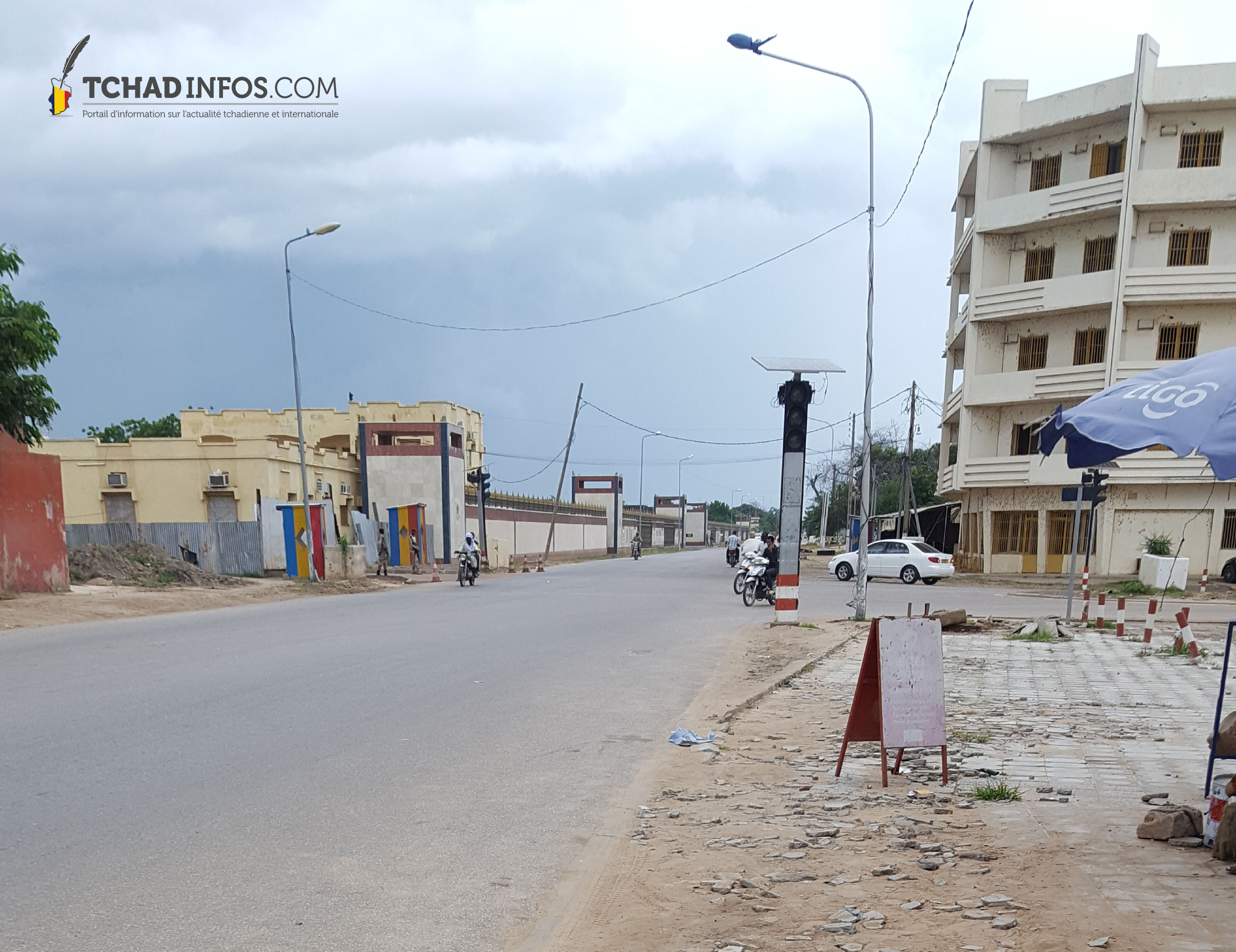 Tchad : la rue passant devant la Présidence est à nouveau ouvert dans les deux sens