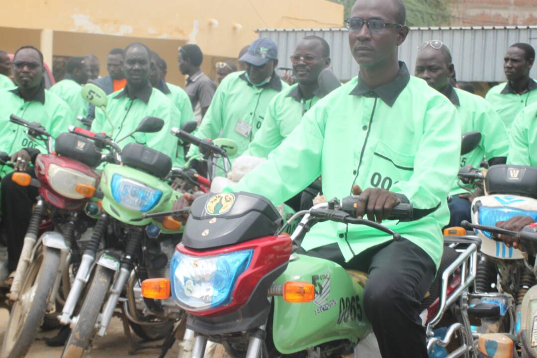 Tchad : les “clandos” du 5ème arrondissement sont peints en vert