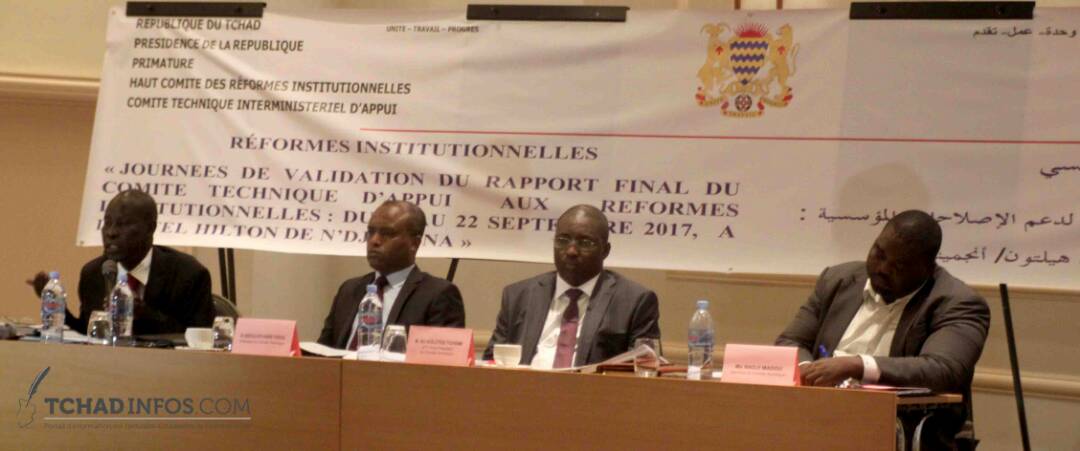 Tchad : le comité d’appui aux réformes institutionnelles s’active pour l’adoption des propositions