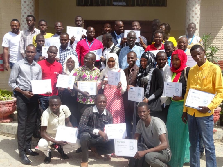 Tchad : Des jeunes réfugiés centrafricains obtiennent des diplômes grâce à un cours en ligne