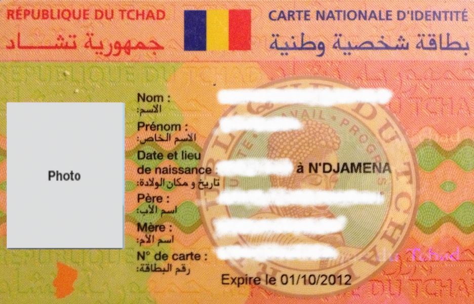 Tchad : Les documents nationaux d’identification seront sécurisés