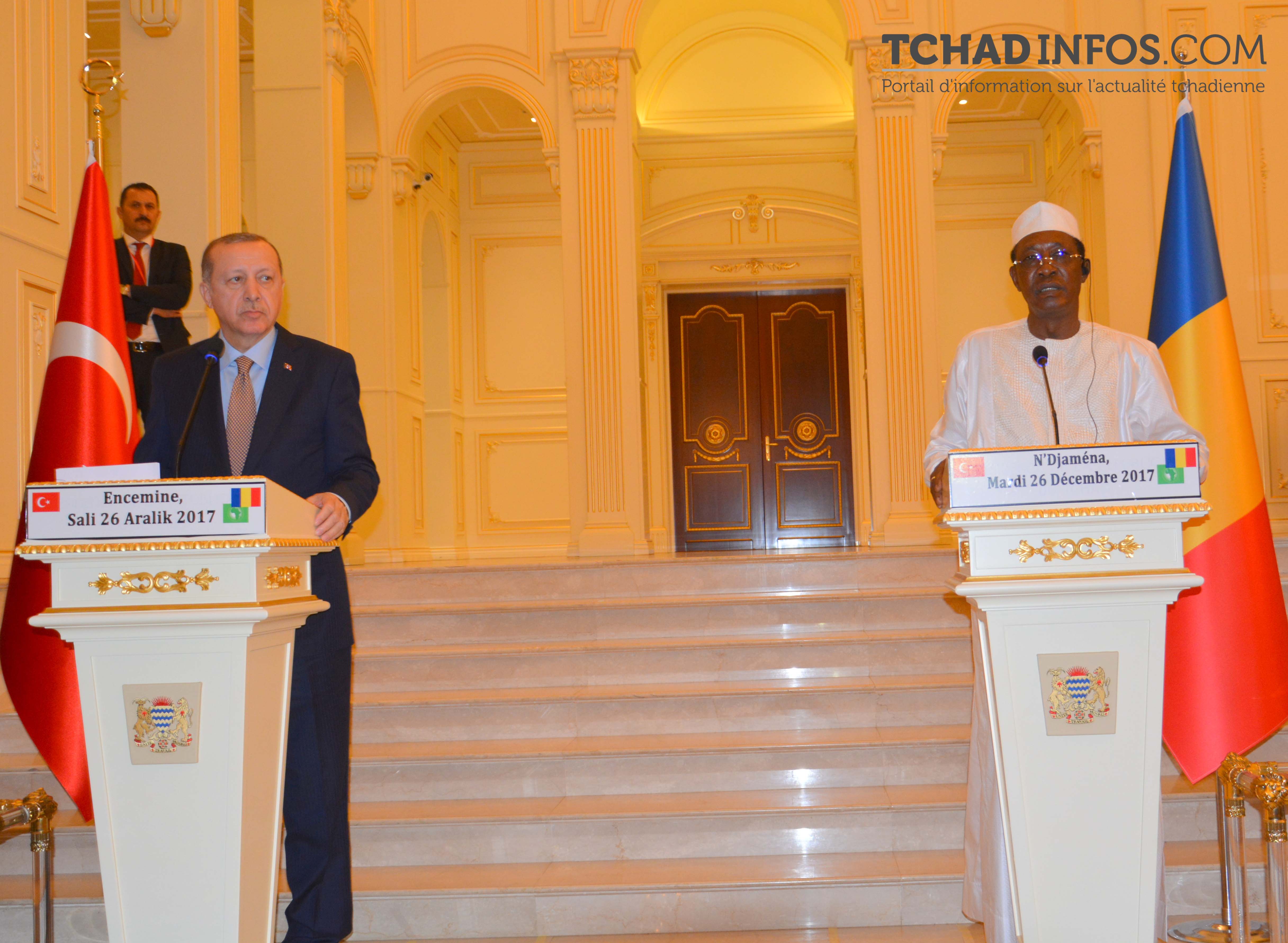 “Le Tchad est un partenaire de la Turquie depuis le 16e siècle” Recep Tayyip Erdogan