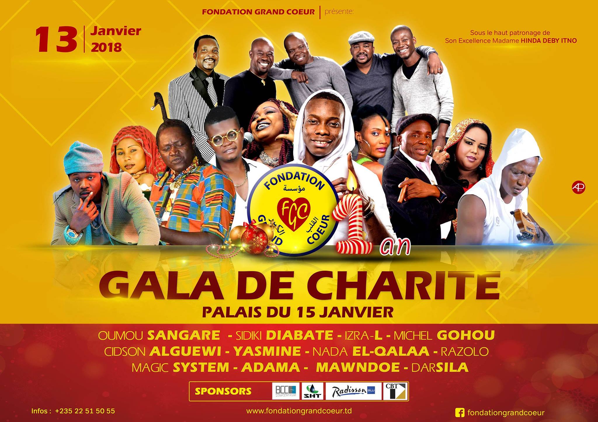 Tchad : La Fondation Grand Cœur fête son premier anniversaire