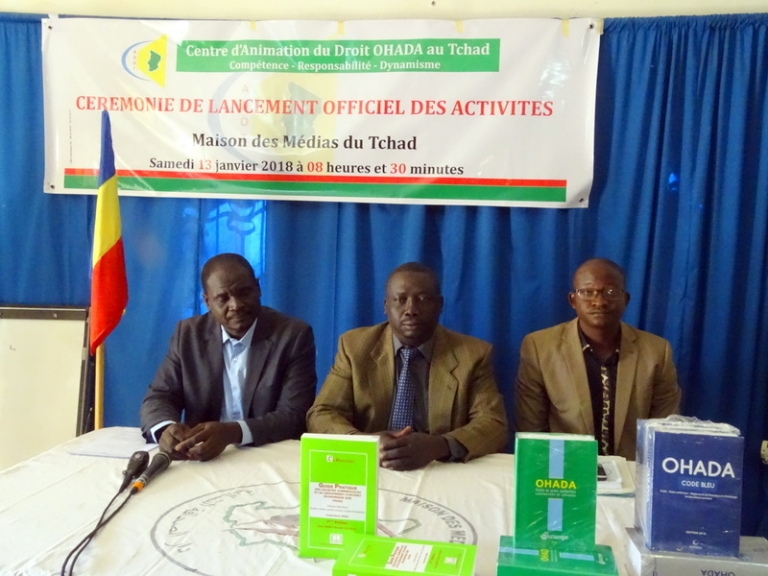 Tchad : Le Centre d’animation du Droit OHADA lance ses activités