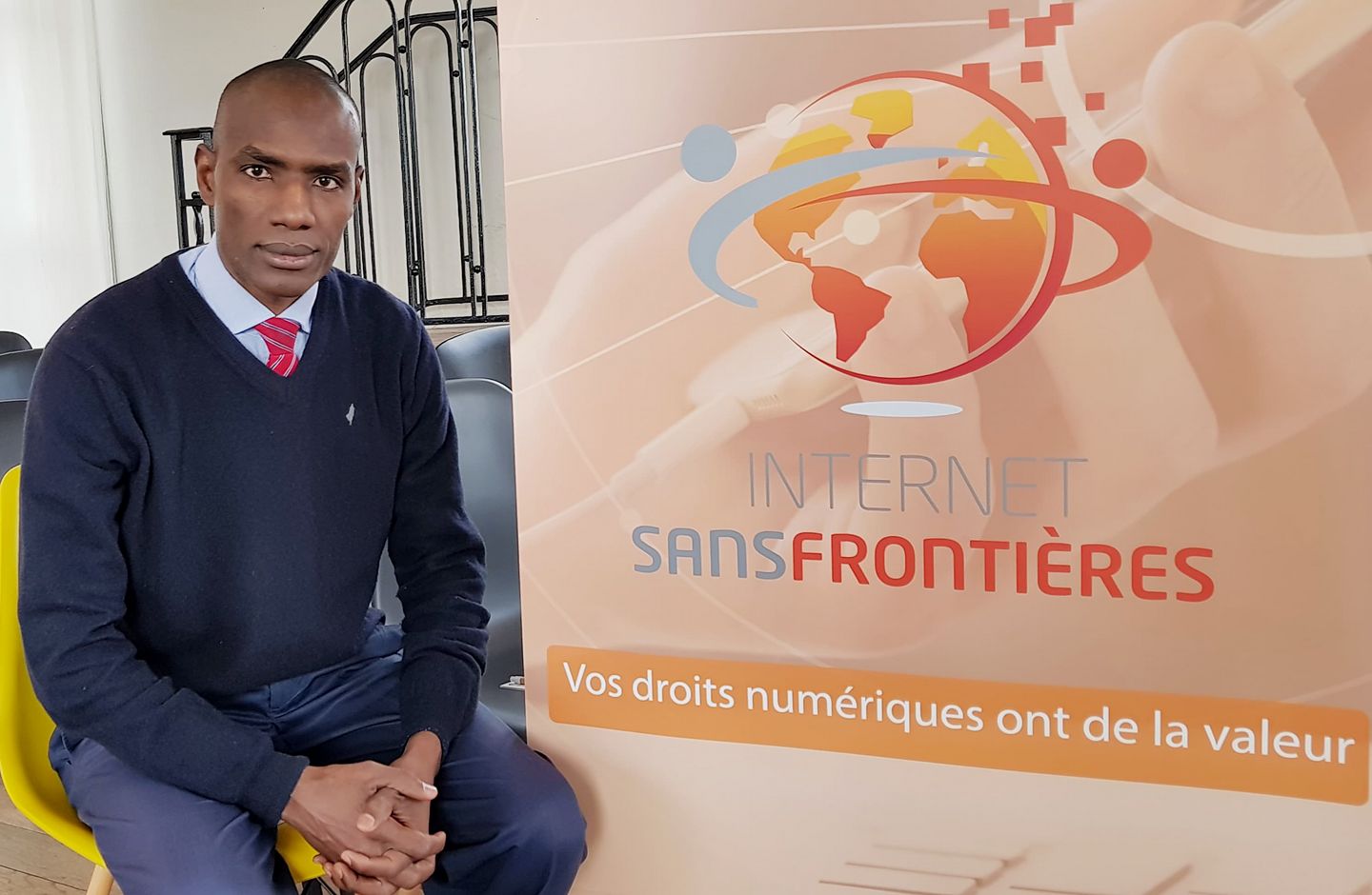 Internet Sans Frontières : le Tchadien  Abdelkerim Yacoub Koundougoumi nommé responsable Division Afrique Centrale