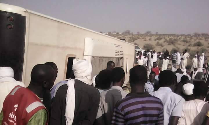 Tchad : l’accident d’un bus fait 5 morts et 21 blessés près de Djermaya