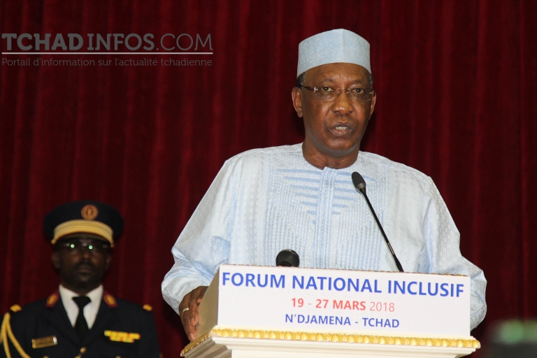 Forum national inclusif : le président Déby s’engage à matérialiser les résolutions des participants