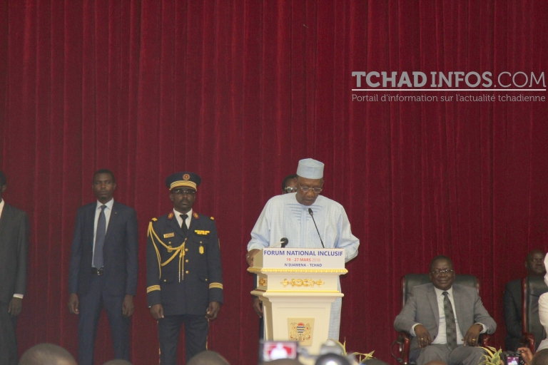 Tchad : Déby propose la tenue d’un forum national inclusif tous les deux ans