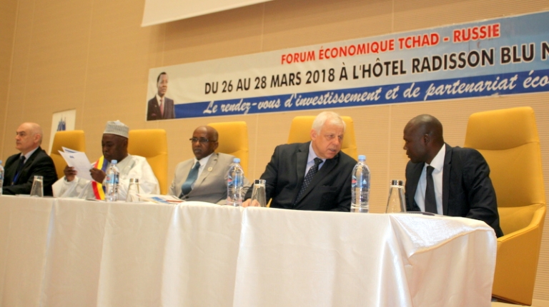 Economie : Le premier Forum économique Tchad/Russie s’ouvre à N’Djamena