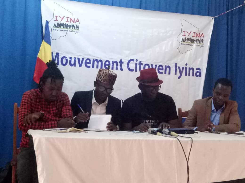 Société : le mouvement IYINA s’insurge contre la condition de vie des Tchadiens